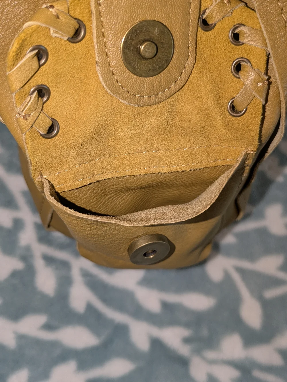 We The Free Leather Saddle Bag